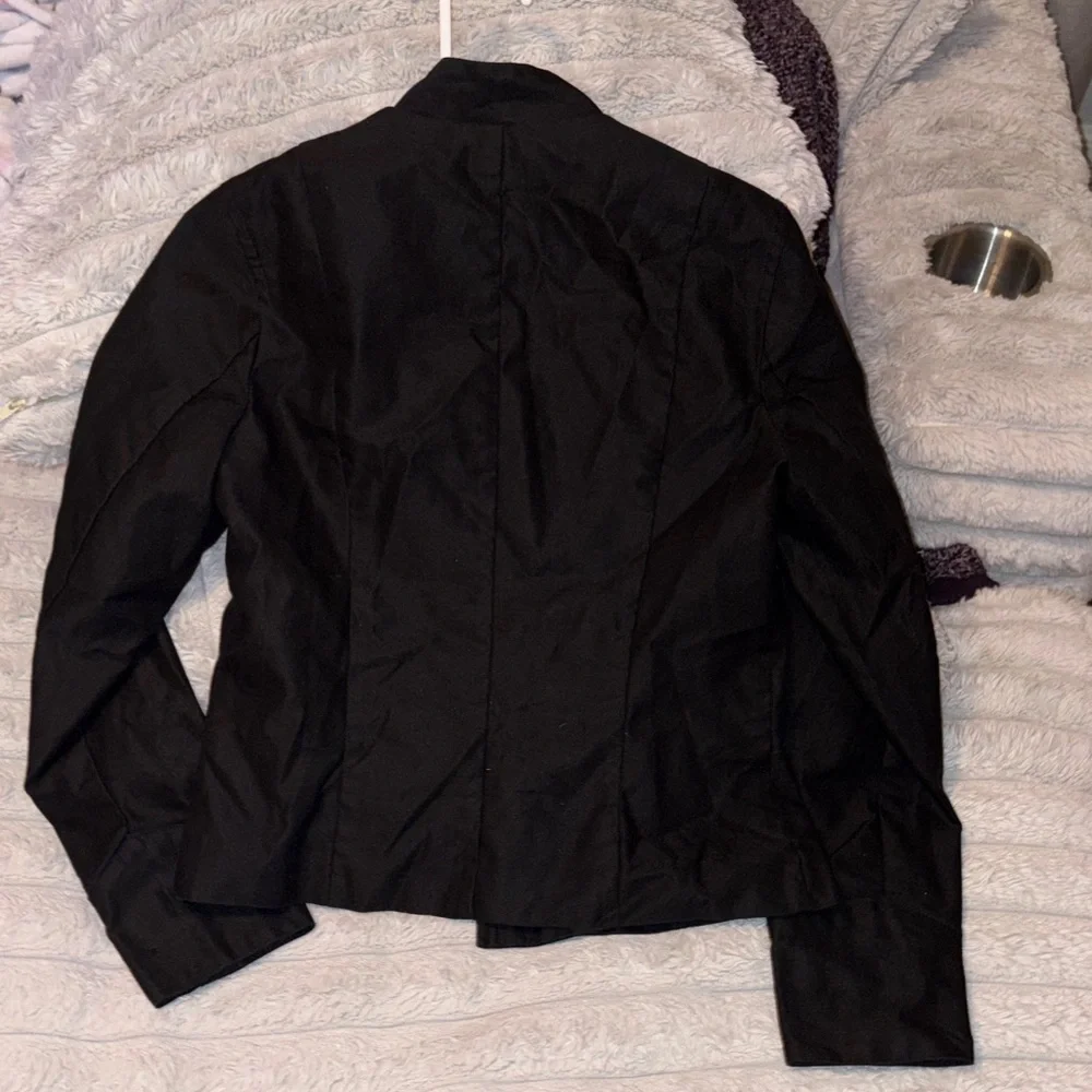 Black Button-Up Jacket